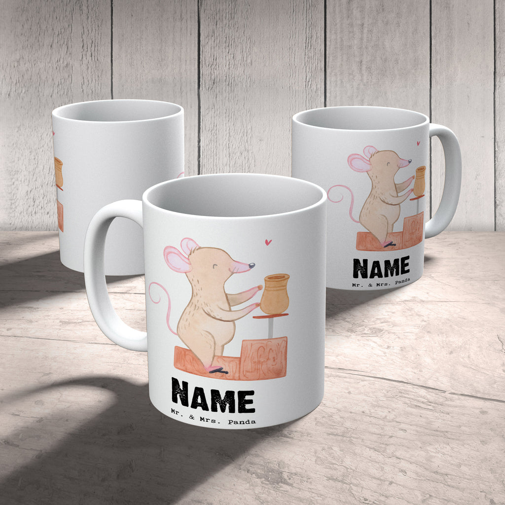 Personalisierte Tasse Maus Töpfern Tage Personalisierte Tasse, Namenstasse, Wunschname, Personalisiert, Tasse, Namen, Drucken, Tasse mit Namen, Geschenk, Sport, Sportart, Hobby, Schenken, Danke, Dankeschön, Auszeichnung, Gewinn, Sportler, Töpfern, Töpferei, Töpferkurs