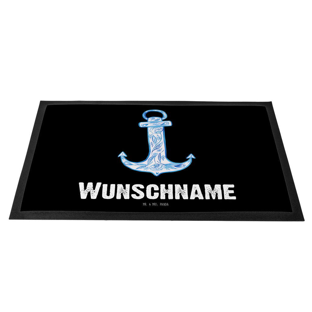 Personalisierte Fußmatte Anker Blau Personalisierte Fußmatte, Fußmatte mit Namen, Personalisieruung, Personalisiert, Fußmatte bedrucken, Türvorleger mit Namen, Haustürmatte personalisiert, Namensfussmatte, Wunschnamen, Bedrucken, Türvorleger personalisiert, süße Tiermotive, gute Laune, lustige Sprüche, Tiere