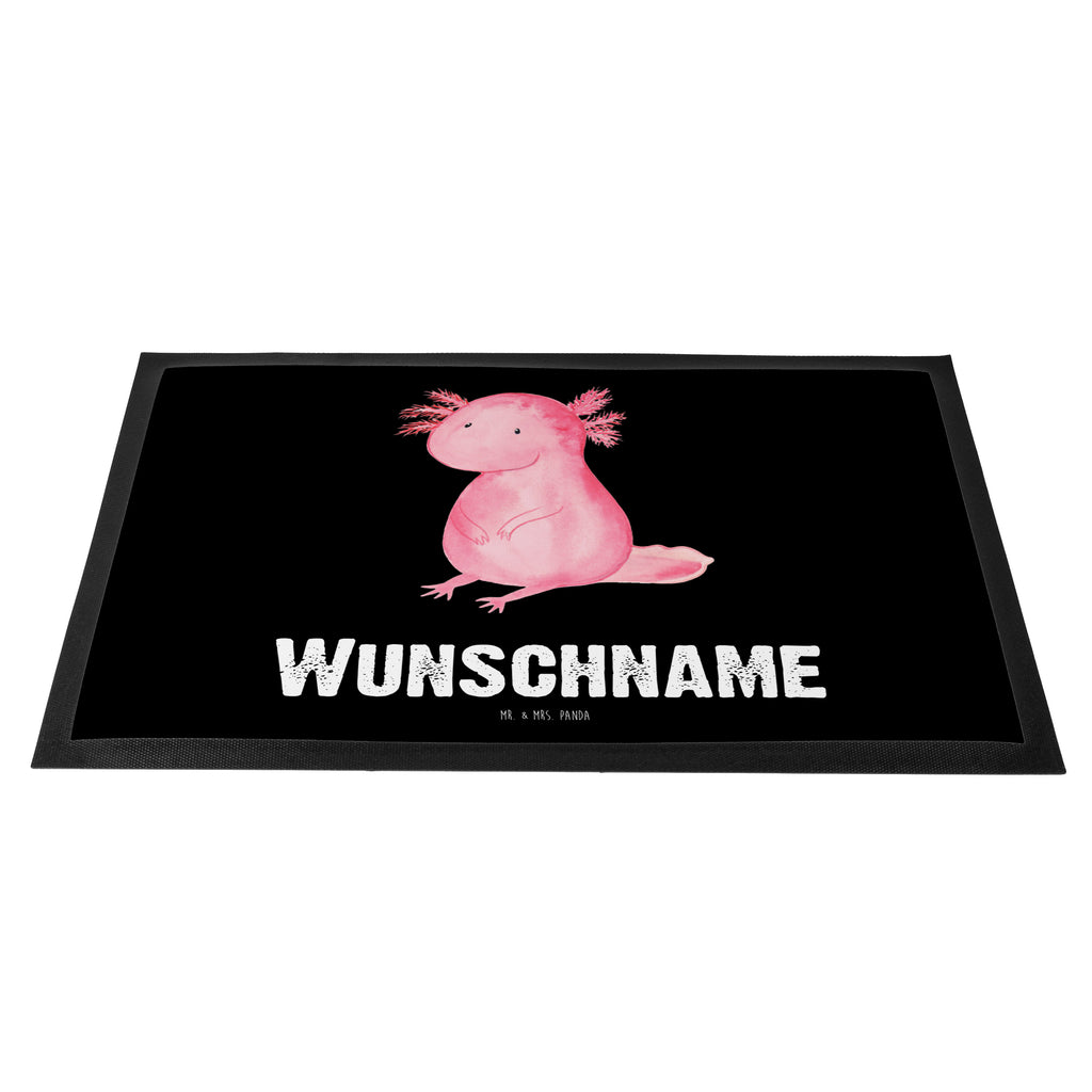Personalisierte Fußmatte Axolotl Personalisierte Fußmatte, Fußmatte mit Namen, Personalisieruung, Personalisiert, Fußmatte bedrucken, Türvorleger mit Namen, Haustürmatte personalisiert, Namensfussmatte, Wunschnamen, Bedrucken, Türvorleger personalisiert, Axolotl, Molch, Axolot, vergnügt, fröhlich, zufrieden, Lebensstil, Weisheit, Lebensweisheit, Liebe, Freundin
