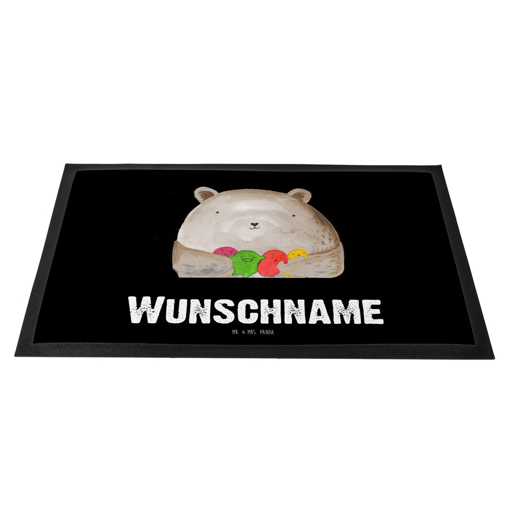 Personalisierte Fußmatte Bär Gefühl Personalisierte Fußmatte, Fußmatte mit Namen, Personalisieruung, Personalisiert, Fußmatte bedrucken, Türvorleger mit Namen, Haustürmatte personalisiert, Namensfussmatte, Wunschnamen, Bedrucken, Türvorleger personalisiert, Bär, Teddy, Teddybär, Wahnsinn, Verrückt, Durchgedreht