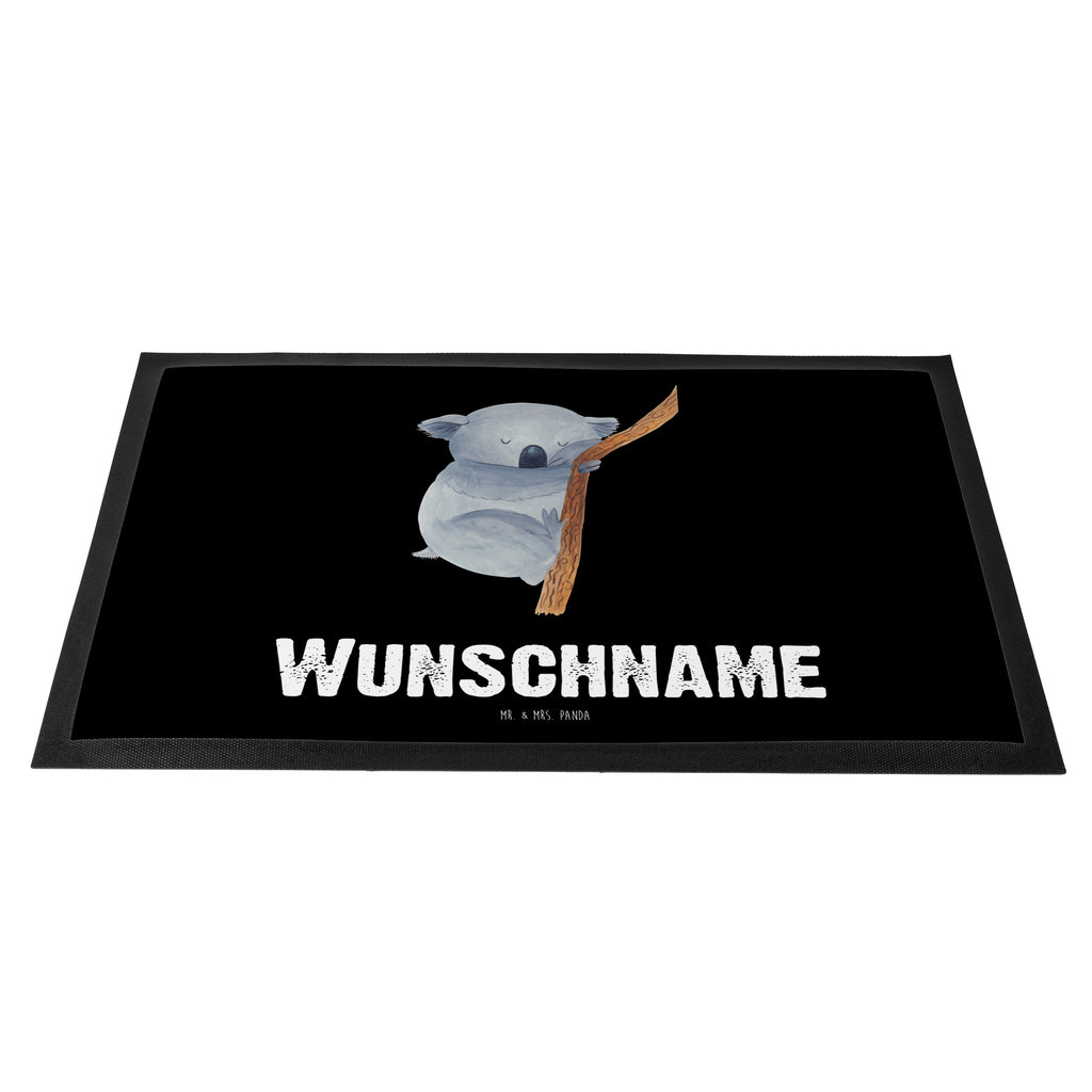 Personalisierte Fußmatte Koalabär Personalisierte Fußmatte, Fußmatte mit Namen, Personalisieruung, Personalisiert, Fußmatte bedrucken, Türvorleger mit Namen, Haustürmatte personalisiert, Namensfussmatte, Wunschnamen, Bedrucken, Türvorleger personalisiert, süße Tiermotive, gute Laune, lustige Sprüche, Tiere, Koala, träumen, Traum, schlafen, Schlafzimmer, Traumland, Bär, Koalabär