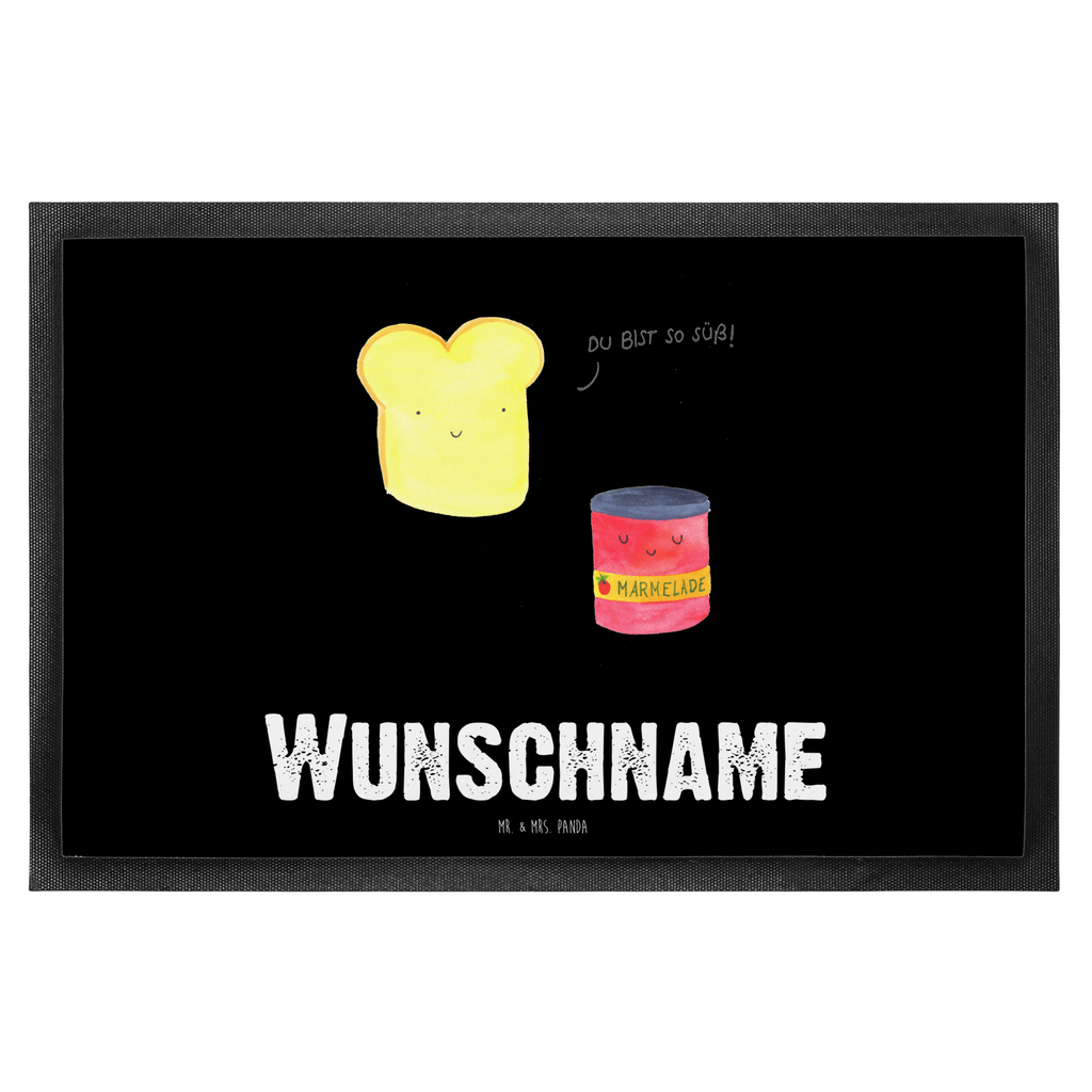 Personalisierte Fußmatte Toast & Marmelade Personalisierte Fußmatte, Fußmatte mit Namen, Personalisieruung, Personalisiert, Fußmatte bedrucken, Türvorleger mit Namen, Haustürmatte personalisiert, Namensfussmatte, Wunschnamen, Bedrucken, Türvorleger personalisiert, süße Tiermotive, gute Laune, lustige Sprüche, Tiere, Toast, Marmelade, Dreamteam, süße Postkarte, süß, Küche Deko, Küche Spruch, Frühstück Einladung, Brot, Toastbrot