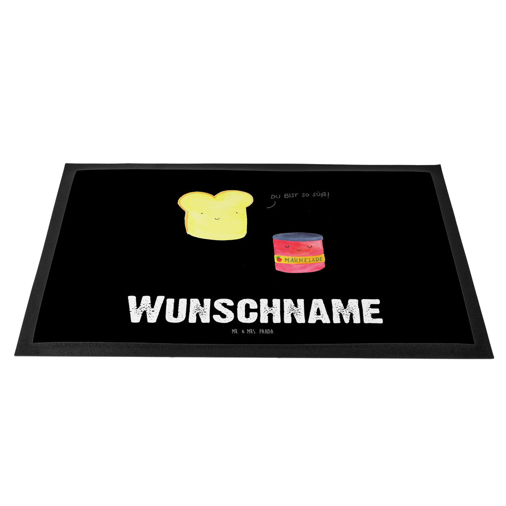 Personalisierte Fußmatte Toast & Marmelade Personalisierte Fußmatte, Fußmatte mit Namen, Personalisieruung, Personalisiert, Fußmatte bedrucken, Türvorleger mit Namen, Haustürmatte personalisiert, Namensfussmatte, Wunschnamen, Bedrucken, Türvorleger personalisiert, süße Tiermotive, gute Laune, lustige Sprüche, Tiere, Toast, Marmelade, Dreamteam, süße Postkarte, süß, Küche Deko, Küche Spruch, Frühstück Einladung, Brot, Toastbrot