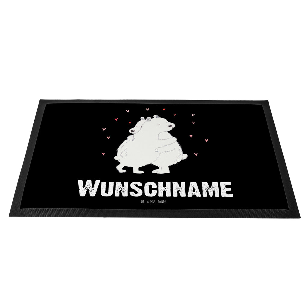 Personalisierte Fußmatte Eisbär Umarmen Personalisierte Fußmatte, Fußmatte mit Namen, Personalisieruung, Personalisiert, Fußmatte bedrucken, Türvorleger mit Namen, Haustürmatte personalisiert, Namensfussmatte, Wunschnamen, Bedrucken, Türvorleger personalisiert, süße Tiermotive, gute Laune, lustige Sprüche, Tiere