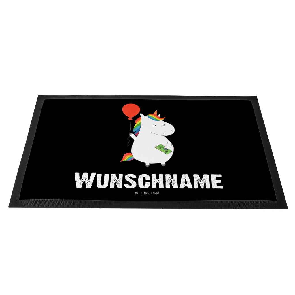 Personalisierte Fußmatte Einhorn Luftballon Personalisierte Fußmatte, Fußmatte mit Namen, Personalisieruung, Personalisiert, Fußmatte bedrucken, Türvorleger mit Namen, Haustürmatte personalisiert, Namensfussmatte, Wunschnamen, Bedrucken, Türvorleger personalisiert, Einhorn, Einhörner, Einhorn Deko, Pegasus, Unicorn, Luftballon, Geld, Lebenslust, Freude, Geschenk, Freundin