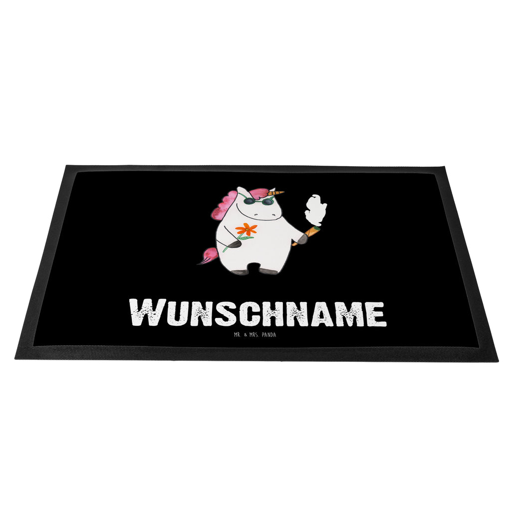 Personalisierte Fußmatte Einhorn Woodstock Personalisierte Fußmatte, Fußmatte mit Namen, Personalisieruung, Personalisiert, Fußmatte bedrucken, Türvorleger mit Namen, Haustürmatte personalisiert, Namensfussmatte, Wunschnamen, Bedrucken, Türvorleger personalisiert, Einhorn, Einhörner, Einhorn Deko, Pegasus, Unicorn, Kiffen, Joint, Zigarette, Alkohol, Party, Spaß. lustig, witzig, Woodstock