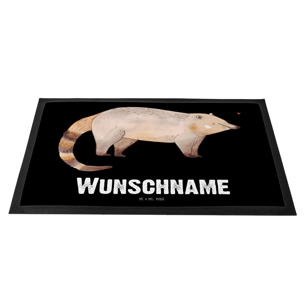 Personalisierte Fußmatte Nasenbär Personalisierte Fußmatte, Fußmatte mit Namen, Personalisieruung, Personalisiert, Fußmatte bedrucken, Türvorleger mit Namen, Haustürmatte personalisiert, Namensfussmatte, Wunschnamen, Bedrucken, Türvorleger personalisiert, süße Tiermotive, gute Laune, lustige Sprüche, Tiere, Nasenbär, Nasenbären, Rüsselbär, Bär