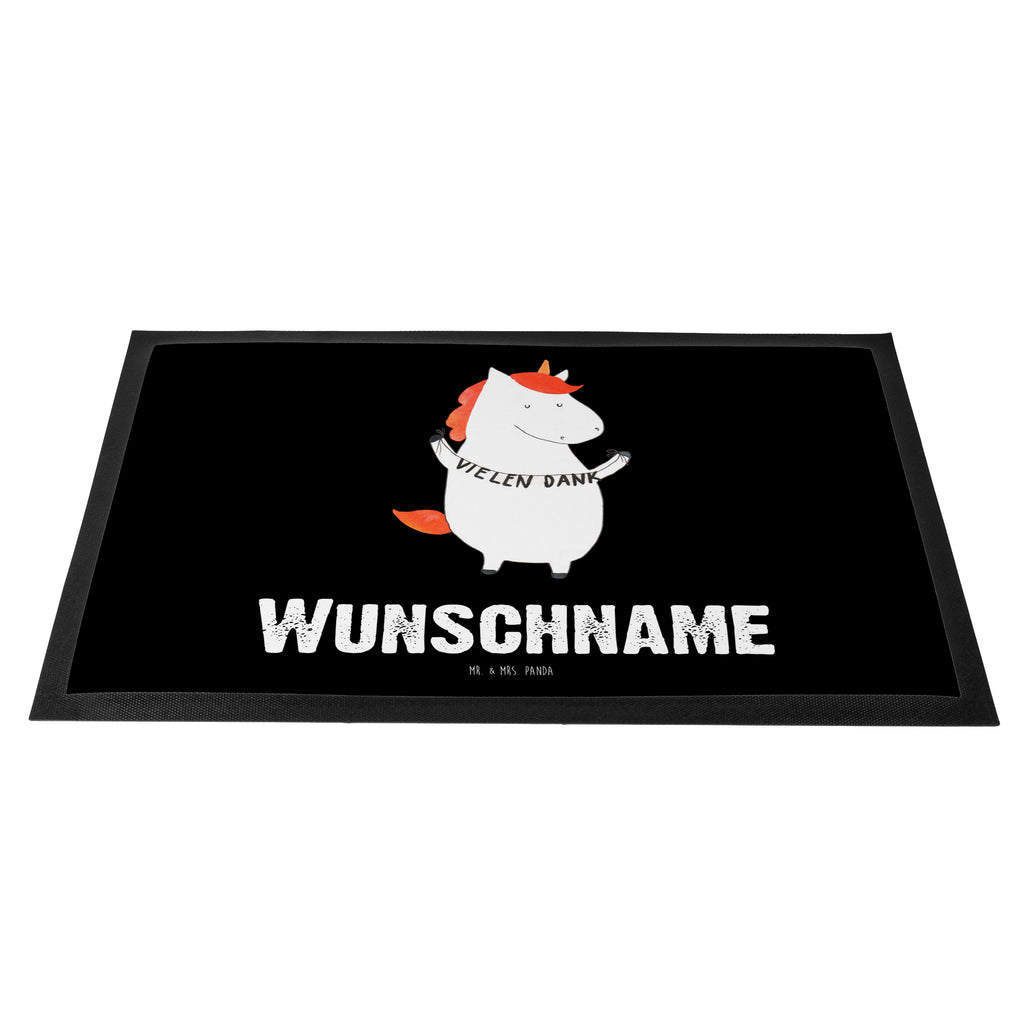 Personalisierte Fußmatte Einhorn Vielen Dank Personalisierte Fußmatte, Fußmatte mit Namen, Personalisieruung, Personalisiert, Fußmatte bedrucken, Türvorleger mit Namen, Haustürmatte personalisiert, Namensfussmatte, Wunschnamen, Bedrucken, Türvorleger personalisiert, Einhorn, Einhörner, Einhorn Deko, Pegasus, Unicorn, Danke, vielen Dank, Dankeschön, Danksagung