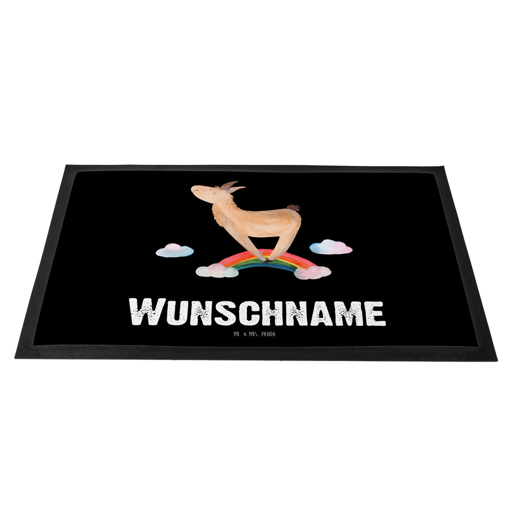 Personalisierte Fußmatte Lama Regenbogen Personalisierte Fußmatte, Fußmatte mit Namen, Personalisieruung, Personalisiert, Fußmatte bedrucken, Türvorleger mit Namen, Haustürmatte personalisiert, Namensfussmatte, Wunschnamen, Bedrucken, Türvorleger personalisiert, Lama, Alpaka, Lamas, Regenbogen, Haters gonna hate, Haters, Selbstständig, Außenseiter, Schule, Abi, Hobby, Wolkenland, Freiheit