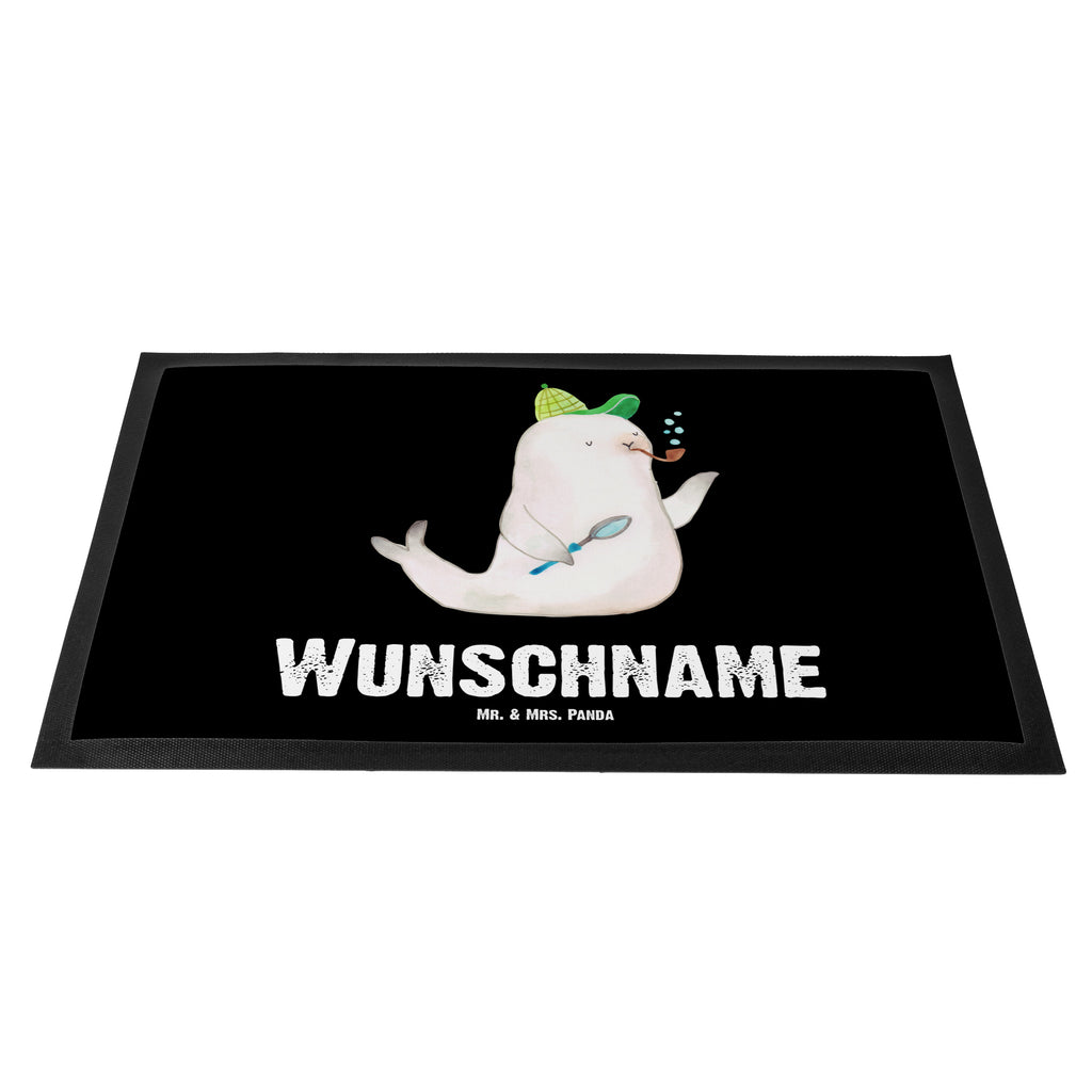 Personalisierte Fußmatte Robbe Sherlock Personalisierte Fußmatte, Fußmatte mit Namen, Personalisieruung, Personalisiert, Fußmatte bedrucken, Türvorleger mit Namen, Haustürmatte personalisiert, Namensfussmatte, Wunschnamen, Bedrucken, Türvorleger personalisiert, süße Tiermotive, gute Laune, lustige Sprüche, Tiere