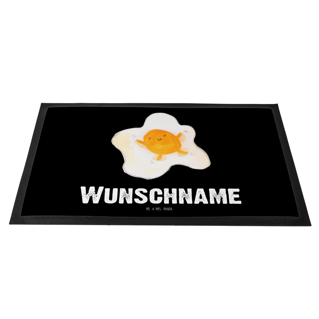 Personalisierte Fußmatte Spiegelei Personalisierte Fußmatte, Fußmatte mit Namen, Personalisieruung, Personalisiert, Fußmatte bedrucken, Türvorleger mit Namen, Haustürmatte personalisiert, Namensfussmatte, Wunschnamen, Bedrucken, Türvorleger personalisiert, süße Tiermotive, gute Laune, lustige Sprüche, Tiere, Ei, Spiegelei, Schön, Tag, Glücklich, Liebe