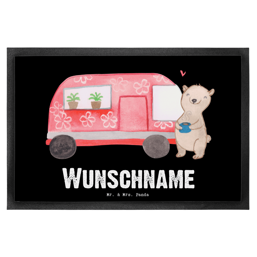 Personalisierte Fußmatte Bär Camper Tage Personalisierte Fußmatte, Fußmatte mit Namen, Personalisieruung, Personalisiert, Fußmatte bedrucken, Türvorleger mit Namen, Haustürmatte personalisiert, Namensfussmatte, Wunschnamen, Bedrucken, Türvorleger personalisiert, Geschenk, Sport, Sportart, Hobby, Schenken, Danke, Dankeschön, Auszeichnung, Gewinn, Sportler, Camper, Campen, Zelten, Campingplatz, Wohnmobil, Roadtrip, Urlaub