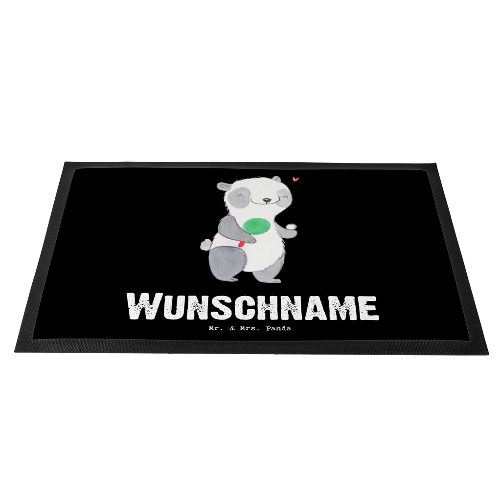 Personalisierte Fußmatte Panda Tischtennis Tage Personalisierte Fußmatte, Fußmatte mit Namen, Personalisieruung, Personalisiert, Fußmatte bedrucken, Türvorleger mit Namen, Haustürmatte personalisiert, Namensfussmatte, Wunschnamen, Bedrucken, Türvorleger personalisiert, Geschenk, Sport, Sportart, Hobby, Schenken, Danke, Dankeschön, Auszeichnung, Gewinn, Sportler, Tischtennis, Tischtennis Bund, Tischtennis Verein, Ballsport, Tischtennis Wettbewerb, Tischtennis Meisterschaft, Tischtennis Sprüche