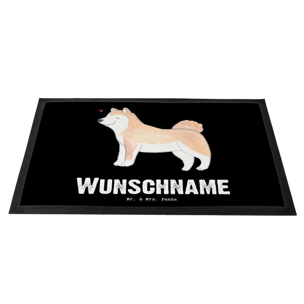 Personalisierte Fußmatte Akita Inu Lebensretter Personalisierte Fußmatte, Fußmatte mit Namen, Personalisieruung, Personalisiert, Fußmatte bedrucken, Türvorleger mit Namen, Haustürmatte personalisiert, Namensfussmatte, Wunschnamen, Bedrucken, Türvorleger personalisiert, Hund, Hunderasse, Rassehund, Hundebesitzer, Geschenk, Tierfreund, Schenken, Welpe