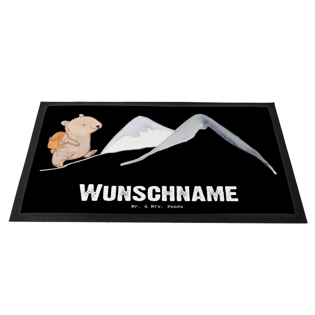 Personalisierte Fußmatte Bär Bergsteigen Tage Personalisierte Fußmatte, Fußmatte mit Namen, Personalisieruung, Personalisiert, Fußmatte bedrucken, Türvorleger mit Namen, Haustürmatte personalisiert, Namensfussmatte, Wunschnamen, Bedrucken, Türvorleger personalisiert, Geschenk, Sport, Sportart, Hobby, Schenken, Danke, Dankeschön, Auszeichnung, Gewinn, Sportler, Bergsteigen, wandern, Bergsport, Trekking, Alpinismus, Alpinwandern
