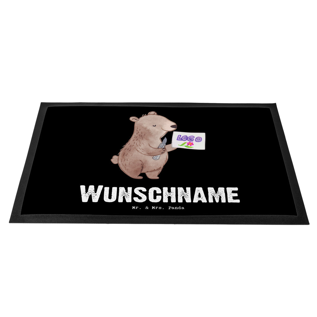 Personalisierte Fußmatte Werbetechniker mit Herz Personalisierte Fußmatte, Fußmatte mit Namen, Personalisieruung, Personalisiert, Fußmatte bedrucken, Türvorleger mit Namen, Haustürmatte personalisiert, Namensfussmatte, Wunschnamen, Bedrucken, Türvorleger personalisiert, Beruf, Ausbildung, Jubiläum, Abschied, Rente, Kollege, Kollegin, Geschenk, Schenken, Arbeitskollege, Mitarbeiter, Firma, Danke, Dankeschön