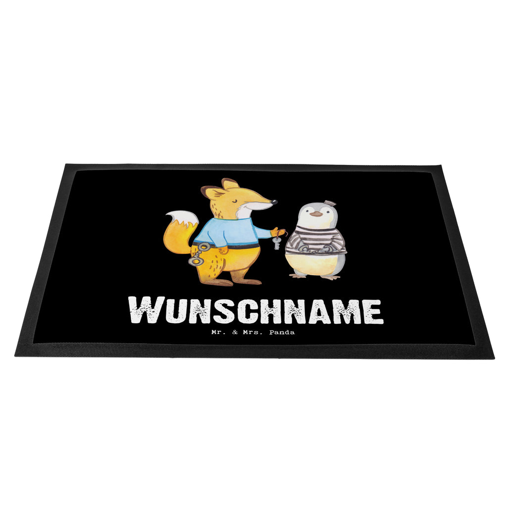 Personalisierte Fußmatte Justizvollzugsbeamter mit Herz Personalisierte Fußmatte, Fußmatte mit Namen, Personalisieruung, Personalisiert, Fußmatte bedrucken, Türvorleger mit Namen, Haustürmatte personalisiert, Namensfussmatte, Wunschnamen, Bedrucken, Türvorleger personalisiert, Beruf, Ausbildung, Jubiläum, Abschied, Rente, Kollege, Kollegin, Geschenk, Schenken, Arbeitskollege, Mitarbeiter, Firma, Danke, Dankeschön, Gefängniswärter, Justizvollzugsbeamter