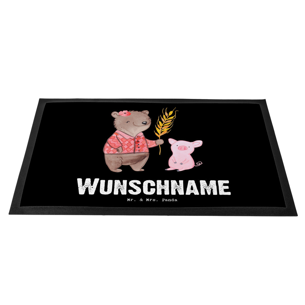 Personalisierte Fußmatte Bäuerin mit Herz Personalisierte Fußmatte, Fußmatte mit Namen, Personalisieruung, Personalisiert, Fußmatte bedrucken, Türvorleger mit Namen, Haustürmatte personalisiert, Namensfussmatte, Wunschnamen, Bedrucken, Türvorleger personalisiert, Beruf, Ausbildung, Jubiläum, Abschied, Rente, Kollege, Kollegin, Geschenk, Schenken, Arbeitskollege, Mitarbeiter, Firma, Danke, Dankeschön, Landwirtin, Bäuerin, Tierwirtin, Agronomin, Farmerin, Bauernhof
