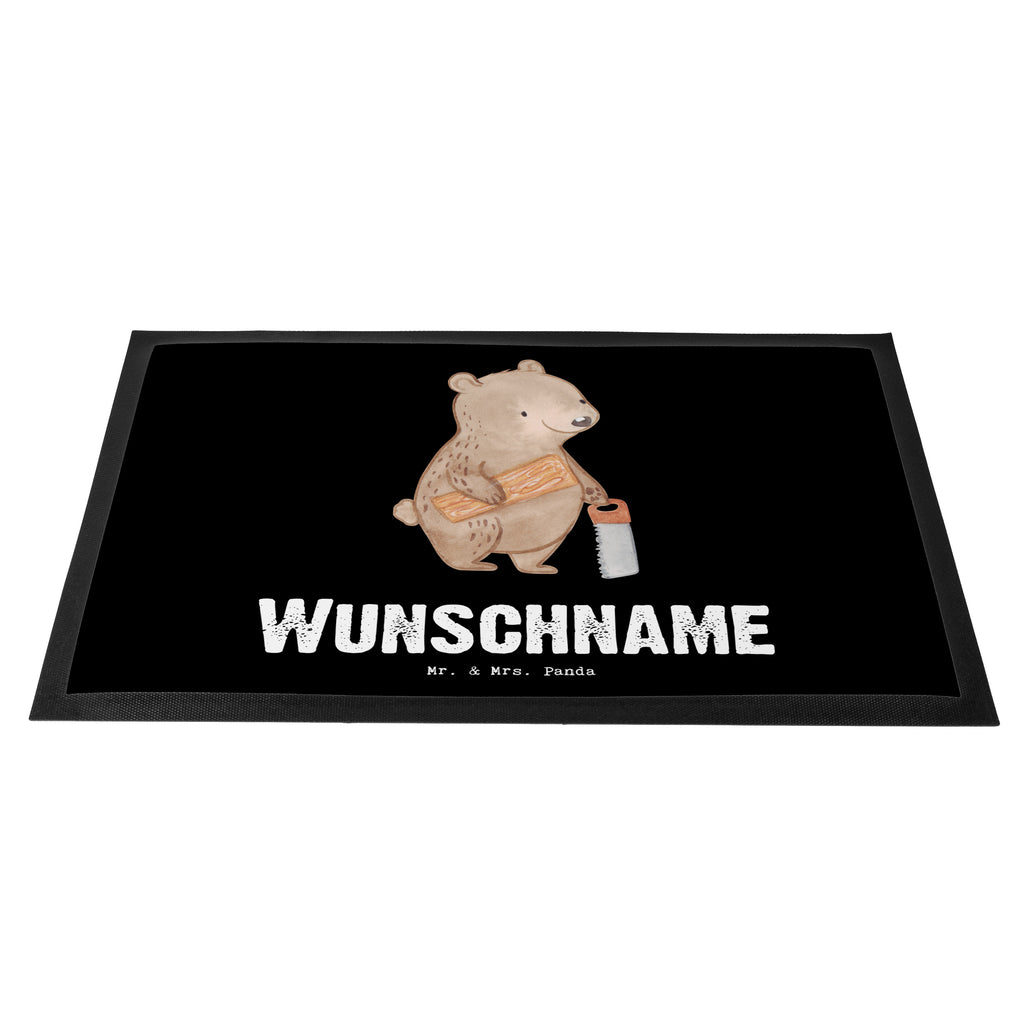 Personalisierte Fußmatte Tischler mit Herz Personalisierte Fußmatte, Fußmatte mit Namen, Personalisieruung, Personalisiert, Fußmatte bedrucken, Türvorleger mit Namen, Haustürmatte personalisiert, Namensfussmatte, Wunschnamen, Bedrucken, Türvorleger personalisiert, Beruf, Ausbildung, Jubiläum, Abschied, Rente, Kollege, Kollegin, Geschenk, Schenken, Arbeitskollege, Mitarbeiter, Firma, Danke, Dankeschön