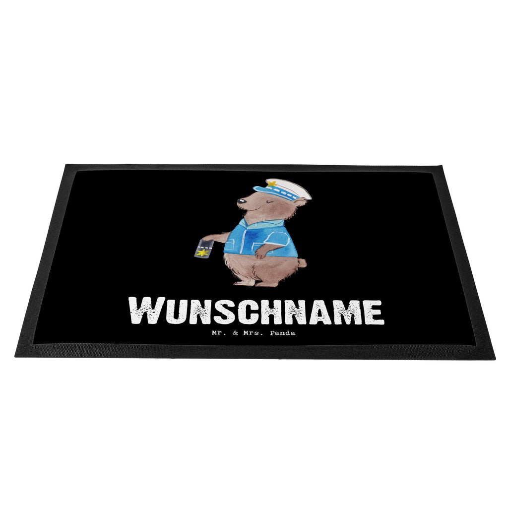 Personalisierte Fußmatte Polizistin mit Herz Personalisierte Fußmatte, Fußmatte mit Namen, Personalisieruung, Personalisiert, Fußmatte bedrucken, Türvorleger mit Namen, Haustürmatte personalisiert, Namensfussmatte, Wunschnamen, Bedrucken, Türvorleger personalisiert, Beruf, Ausbildung, Jubiläum, Abschied, Rente, Kollege, Kollegin, Geschenk, Schenken, Arbeitskollege, Mitarbeiter, Firma, Danke, Dankeschön, Polizistin, Polizeibeamtin, Wachfrau, Cop, Polizei, Studium