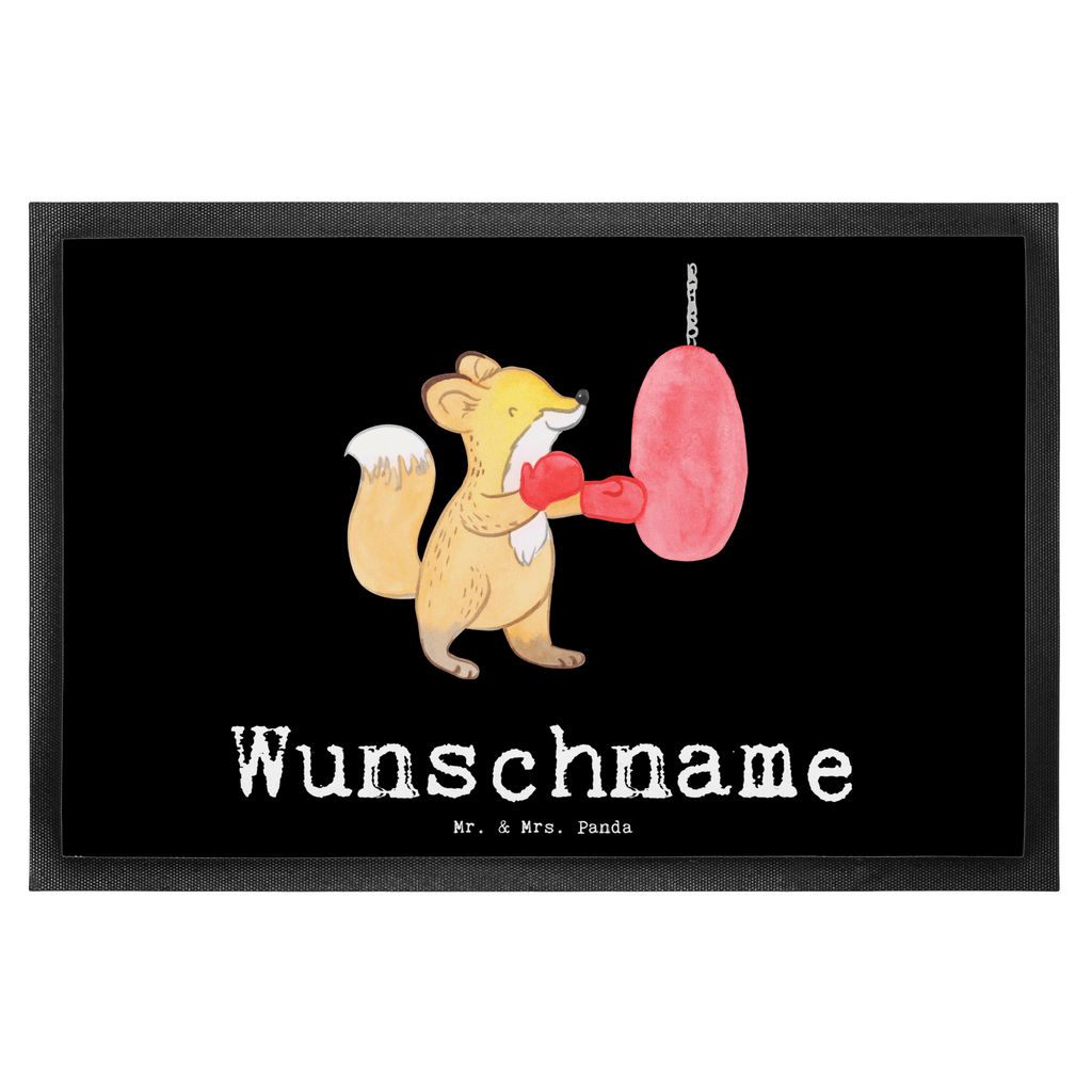 Personalisierte Fußmatte Fuchs Boxen Tage Personalisierte Fußmatte, Fußmatte mit Namen, Personalisieruung, Personalisiert, Fußmatte bedrucken, Türvorleger mit Namen, Haustürmatte personalisiert, Namensfussmatte, Wunschnamen, Bedrucken, Türvorleger personalisiert, Geschenk, Sport, Sportart, Hobby, Schenken, Danke, Dankeschön, Auszeichnung, Gewinn, Sportler, Boxen, Boxkampf, Boxtraining