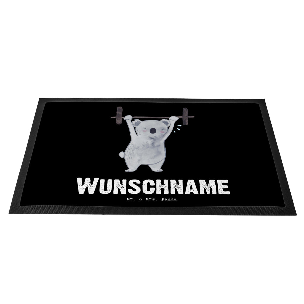 Personalisierte Fußmatte Koala Crossfit Tage Personalisierte Fußmatte, Fußmatte mit Namen, Personalisieruung, Personalisiert, Fußmatte bedrucken, Türvorleger mit Namen, Haustürmatte personalisiert, Namensfussmatte, Wunschnamen, Bedrucken, Türvorleger personalisiert, Geschenk, Sport, Sportart, Hobby, Schenken, Danke, Dankeschön, Auszeichnung, Gewinn, Sportler, Crossfit, Wettkampfsport, Sportschule