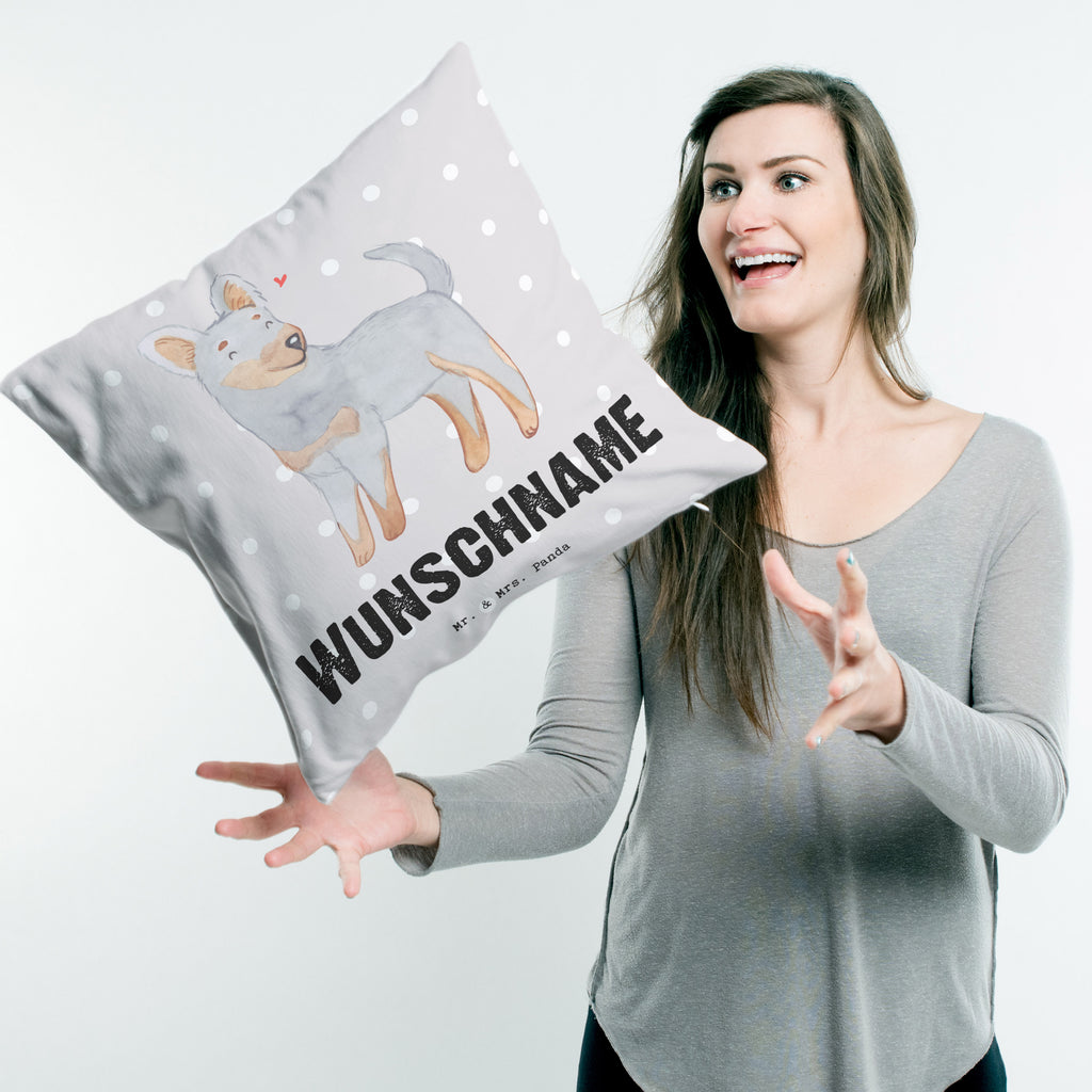Personalisiertes Kissen Prager Rattler Moment Kissen, personalisiert, Name, Wunschname, bedrucken, Kopfkissen, Hund, Hunderasse, Rassehund, Hundebesitzer, Geschenk, Tierfreund, Schenken, Welpe, Pincher, Prager Rattler
