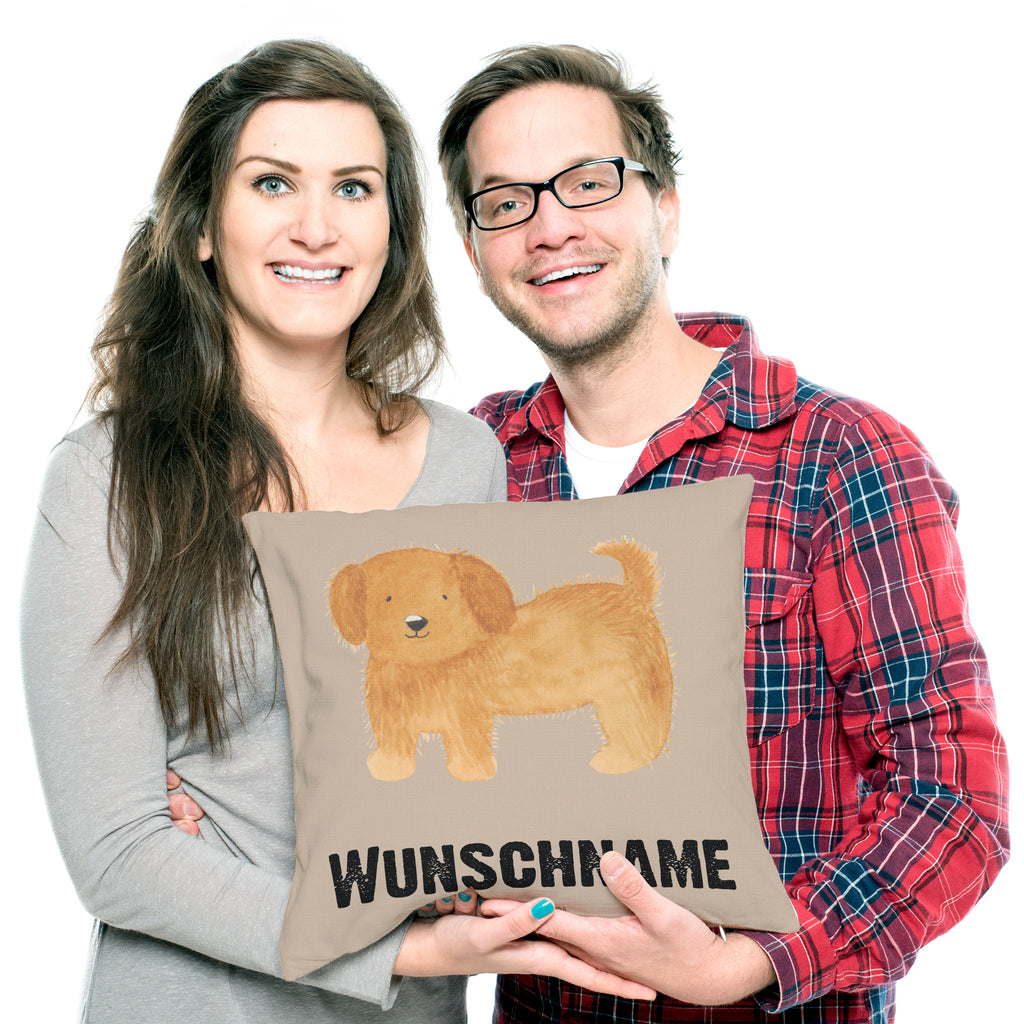 Personalisiertes Kissen Hund flauschig Kissen, personalisiert, Name, Wunschname, bedrucken, Kopfkissen, Hund, Hundemotiv, Haustier, Hunderasse, Tierliebhaber, Hundebesitzer, Sprüche, Hunde, Frauchen, Hundemama, Hundeliebe