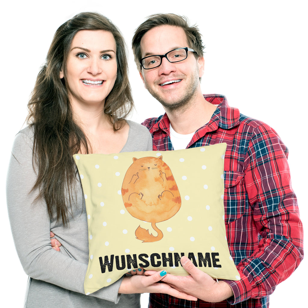 Personalisiertes Kissen Katze Frühaufsteher Kissen, personalisiert, Name, Wunschname, bedrucken, Kopfkissen, Katze, Katzenmotiv, Katzenfan, Katzendeko, Katzenfreund, Katzenliebhaber, Katzenprodukte, Katzenartikel, Katzenaccessoires, Katzensouvenirs, Katzenliebhaberprodukte, Katzenmotive, Der frühe Vogel kann mich mal, Morgenmuffel, Frühaufsteher, Kaffee, Katzen, Kater, Mietze