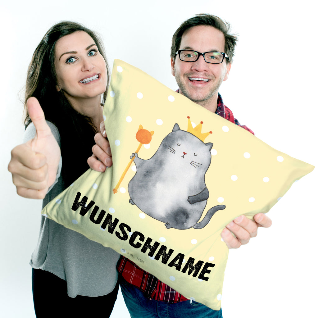 Personalisiertes Kissen Katzen Koenig Kissen, personalisiert, Name, Wunschname, bedrucken, Kopfkissen, Katze, Katzenmotiv, Katzenfan, Katzendeko, Katzenfreund, Katzenliebhaber, Katzenprodukte, Katzenartikel, Katzenaccessoires, Katzensouvenirs, Katzenliebhaberprodukte, Katzenmotive, Katzen, Kater, Mietze, Cat, Cats, Katzenhalter, Katzenbesitzerin, Haustier, König, Königin, Queen, Familie, Mietzhaus, Wohnung, erste eigenen Wohnung, Umzug, Einzug