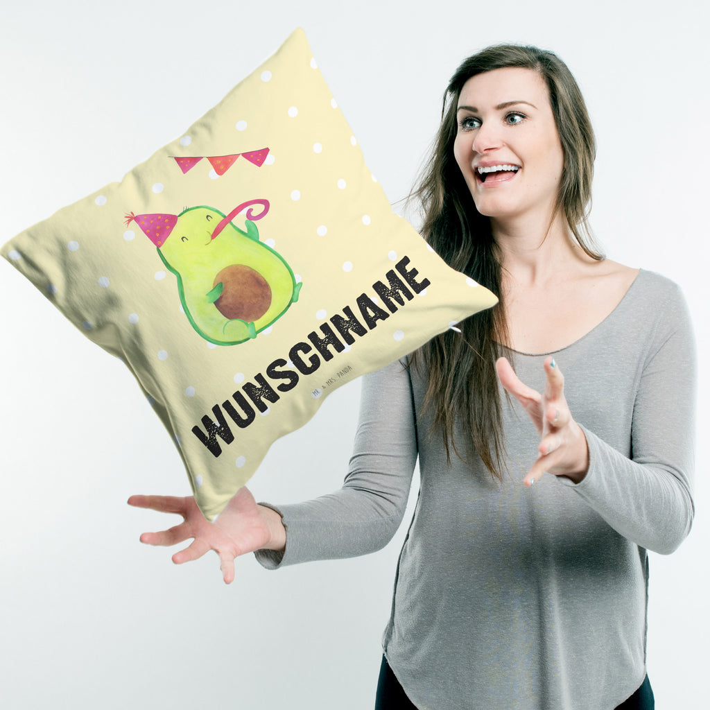 Personalisiertes Kissen Avocado Party Kissen, personalisiert, Name, Wunschname, bedrucken, Kopfkissen, Avocado, Veggie, Vegan, Gesund, Avocados, Party, Geburtstag, Geburtstagsfeier, Happy Birthday, Feier, Feierei, Lieblingstag, Prüfung, Abifeier, Abi, Bestanden, Jahrestag, Jubiläum, Firmenfeier, Klassenfeier, Schulabschluss, Abschluss