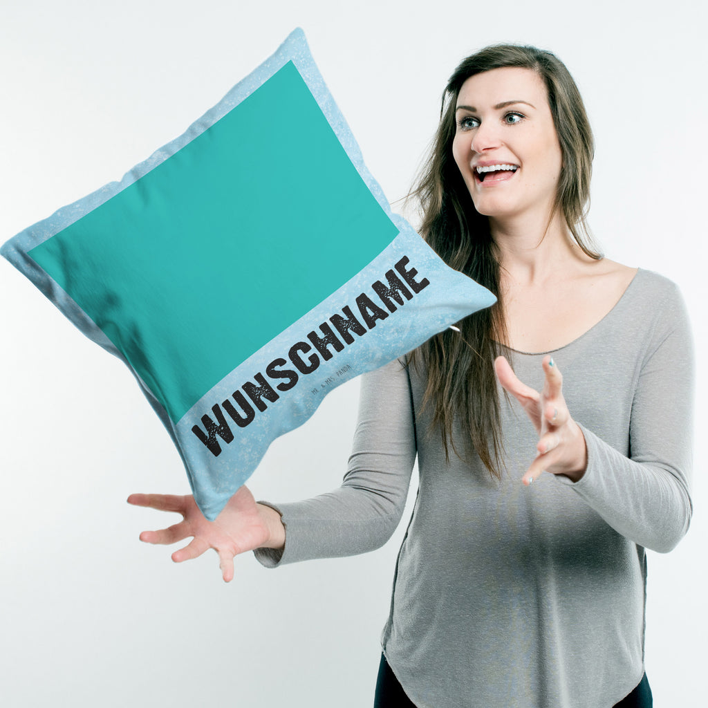 Personalisiertes Kissen Weihnachtsmaus Kissen, personalisiert, Name, Wunschname, bedrucken, Kopfkissen, Winter, Weihnachten, Weihnachtsdeko, Nikolaus, Advent, Heiligabend, Wintermotiv, Frohe Weihnachten, Weihnachtsgruß, Weihnachtsmotiv, Maus, Mäuschen, Weihnachtswunder