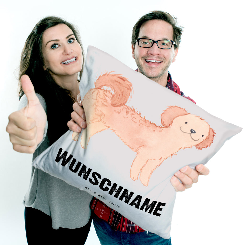 Personalisiertes Kissen Cavapoo Lebensretter Kissen, personalisiert, Name, Wunschname, bedrucken, Kopfkissen, Hund, Hunderasse, Rassehund, Hundebesitzer, Geschenk, Tierfreund, Schenken, Welpe, Cavapoo, Cavoodle