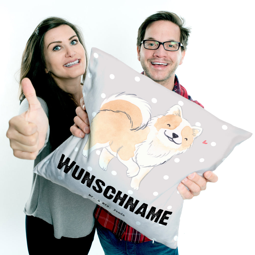 Personalisiertes Kissen Islandhund Lebensretter Kissen, personalisiert, Name, Wunschname, bedrucken, Kopfkissen, Hund, Hunderasse, Rassehund, Hundebesitzer, Geschenk, Tierfreund, Schenken, Welpe, Islandhund, isländischer Schäferhund