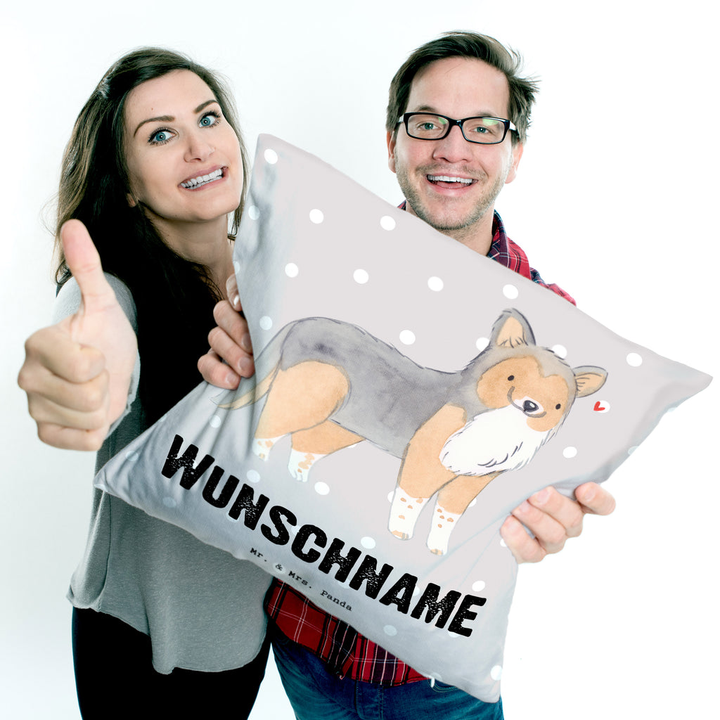Personalisiertes Kissen Shetland Sheepdog Lebensretter Kissen, personalisiert, Name, Wunschname, bedrucken, Kopfkissen, Hund, Hunderasse, Rassehund, Hundebesitzer, Geschenk, Tierfreund, Schenken, Welpe, Shetland Sheepdog, Sheltie