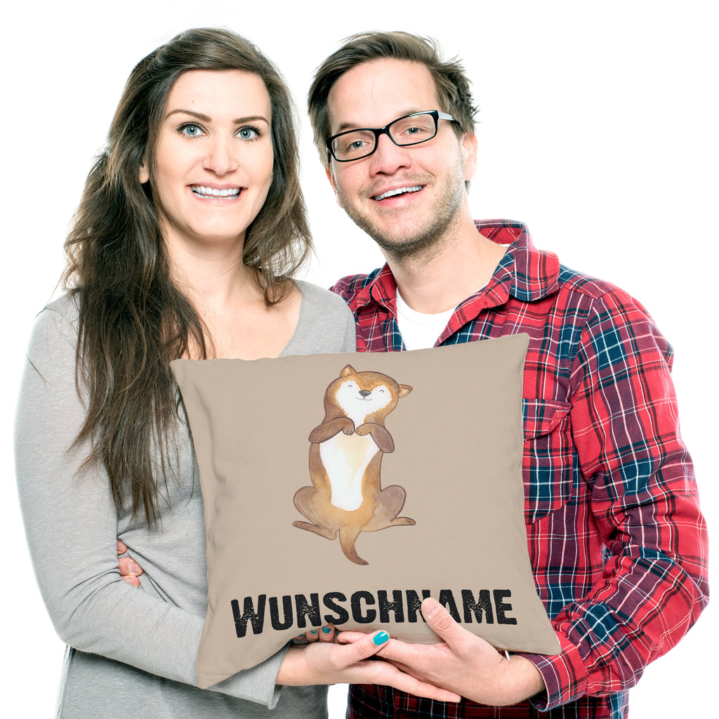 Personalisiertes Kissen Hund Bauchkraulen Kissen, personalisiert, Name, Wunschname, bedrucken, Kopfkissen, Hund, Hundemotiv, Haustier, Hunderasse, Tierliebhaber, Hundebesitzer, Sprüche, Hunde, Hundeliebe, Hundewelpe, Bauchkraulen