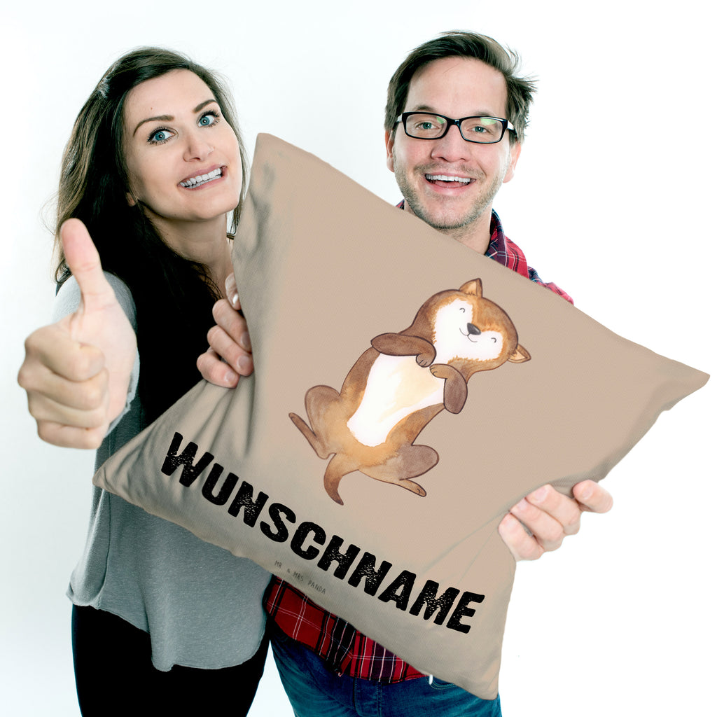 Personalisiertes Kissen Hund Bauchkraulen Kissen, personalisiert, Name, Wunschname, bedrucken, Kopfkissen, Hund, Hundemotiv, Haustier, Hunderasse, Tierliebhaber, Hundebesitzer, Sprüche, Hunde, Hundeliebe, Hundewelpe, Bauchkraulen
