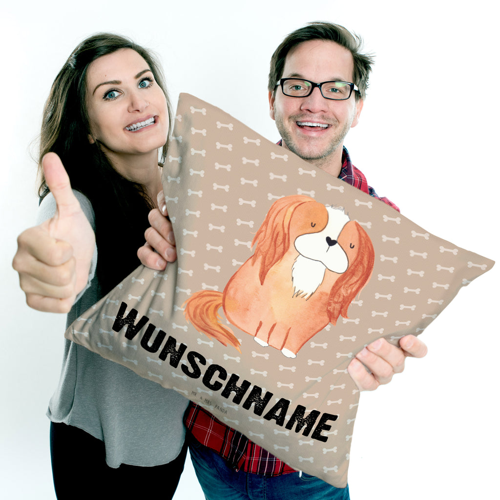 Personalisiertes Kissen Cavalier King Charles Spaniel Kissen, personalisiert, Name, Wunschname, bedrucken, Kopfkissen, Hund, Hundemotiv, Haustier, Hunderasse, Tierliebhaber, Hundebesitzer, Sprüche, Cavalier King Charles Spaniel, Cockerspaniel, Spaniel, Spruch, schönster Hund