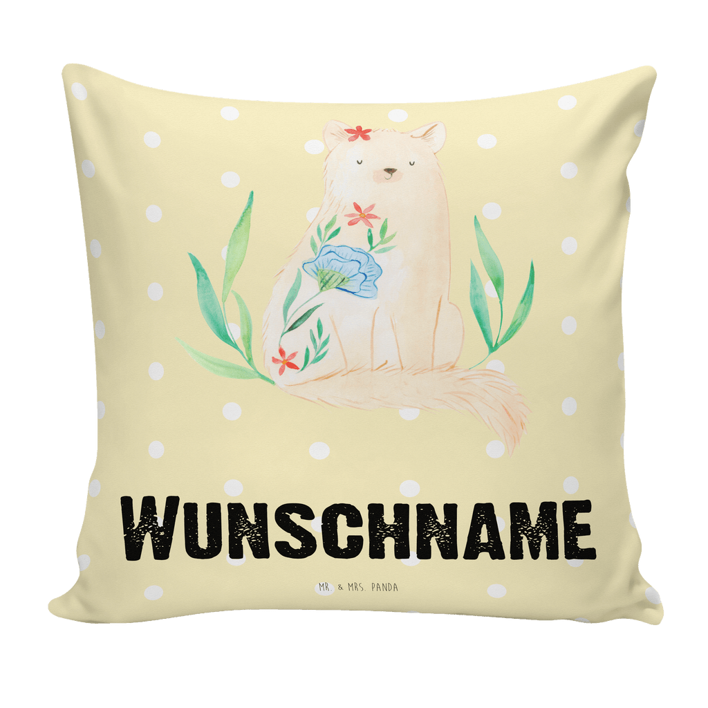 Personalisiertes Kissen Katze Blumen Kissen, personalisiert, Name, Wunschname, bedrucken, Kopfkissen, Katze, Katzenmotiv, Katzenfan, Katzendeko, Katzenfreund, Katzenliebhaber, Katzenprodukte, Katzenartikel, Katzenaccessoires, Katzensouvenirs, Katzenliebhaberprodukte, Katzenmotive, Selbstliebe, Selfcare, Motivation, Mutausbruch