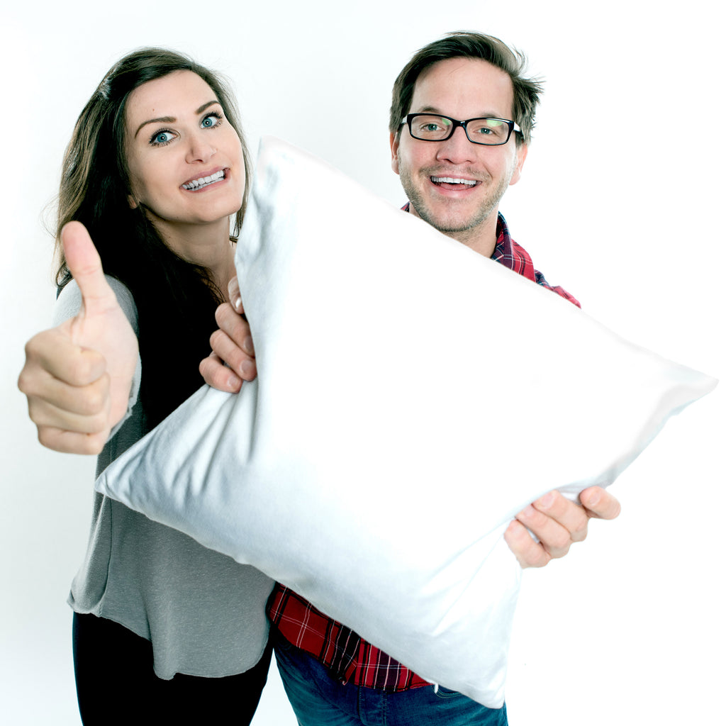 Personalisiertes Kissen Stinktier sitzend Kissen, personalisiert, Name, Wunschname, bedrucken, Kopfkissen, Stinktier, Skunk, Wildtier, Raubtier, Stinker, Stinki, Spruch, Büro, Recht, Besserwisser