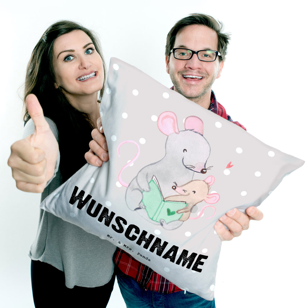 Personalisiertes Kissen Maus Beste Adoptivmutter der Welt Kissen, personalisiert, Name, Wunschname, bedrucken, Kopfkissen, für, Dankeschön, Geschenk, Schenken, Geburtstag, Geburtstagsgeschenk, Geschenkidee, Danke, Bedanken, Mitbringsel, Freude machen, Geschenktipp, Adoptivmutter, Adoptivmama, adoptiert, Mama, Mami, Mutter, Muttertag, Mutti, Ma, Tochter, Sohn, Beste Mama, Beste, Supermama