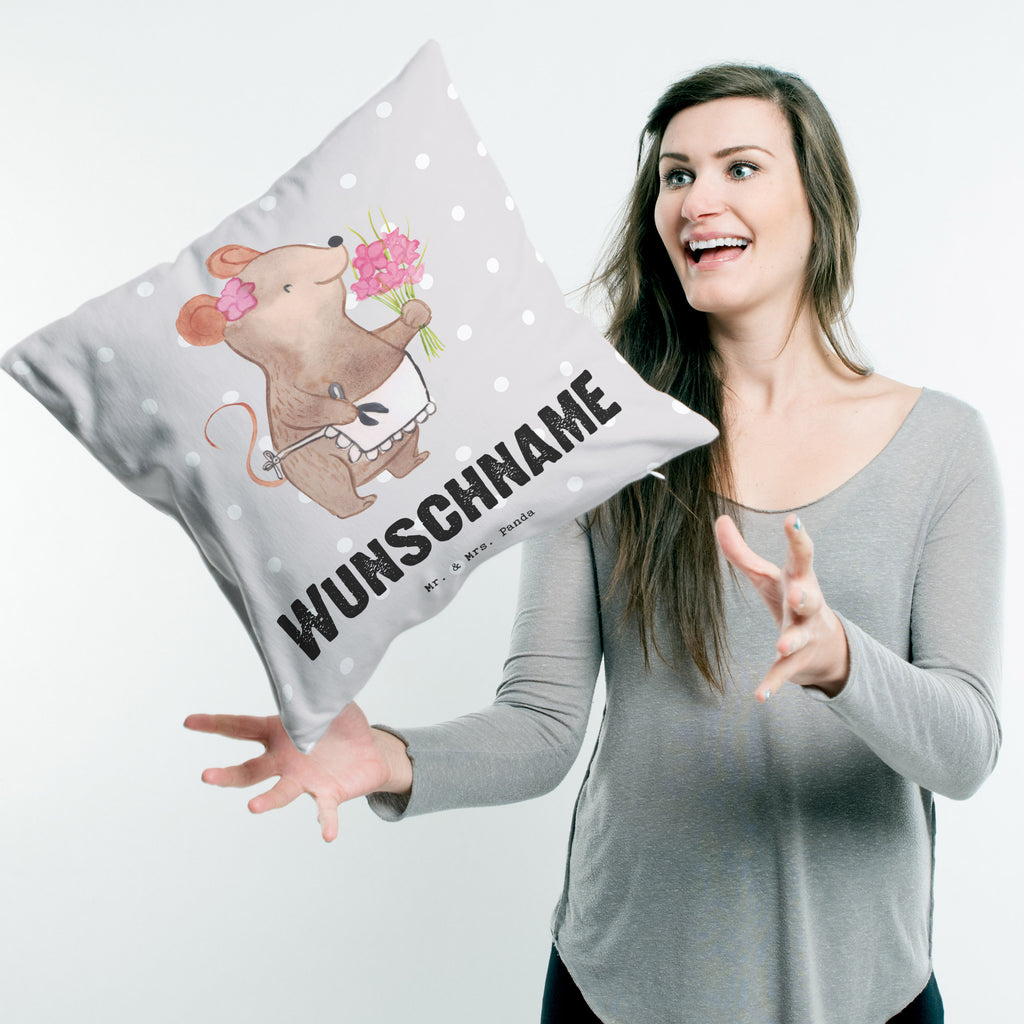 Personalisiertes Kissen Maus Beste Großtante der Welt Kissen, personalisiert, Name, Wunschname, bedrucken, Kopfkissen, für, Dankeschön, Geschenk, Schenken, Geburtstag, Geburtstagsgeschenk, Geschenkidee, Danke, Bedanken, Mitbringsel, Freude machen, Geschenktipp, Großtante, Grosstante, Tante, Lieblingstante, Familie, Schwester, Tanten, Kleinigkeit, Beste, Nichte, Neffe, Groß