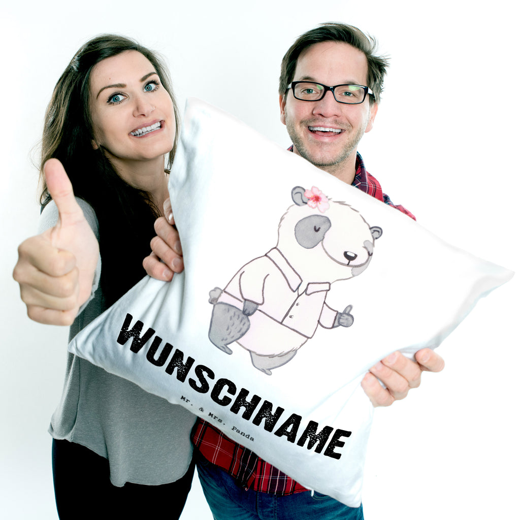 Personalisiertes Kissen Panda Beste Teamleiterin Kissen, personalisiert, Name, Wunschname, bedrucken, Kopfkissen, für, Dankeschön, Geschenk, Schenken, Geburtstag, Geburtstagsgeschenk, Geschenkidee, Danke, Bedanken, Mitbringsel, Freude machen, Geschenktipp, Teamleiterin, Seminarleiterin, Gruppenleiterin, Leiterin, Kollegin, Chefin, Vorgesetzte, Abschied, Abschiedsgeschenk, Ruhestand