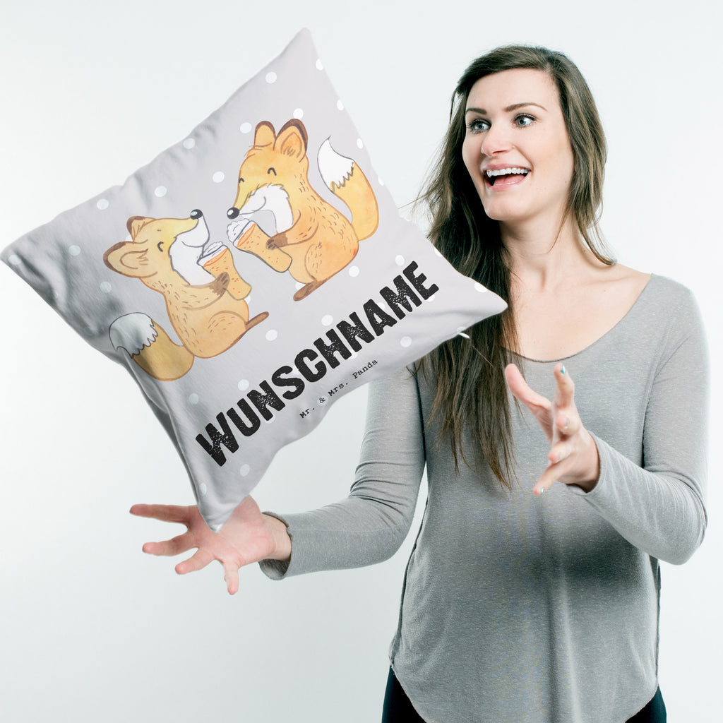 Personalisiertes Kissen Fuchs Bester Adoptivbruder der Welt Kissen, personalisiert, Name, Wunschname, bedrucken, Kopfkissen, für, Dankeschön, Geschenk, Schenken, Geburtstag, Geburtstagsgeschenk, Geschenkidee, Danke, Bedanken, Mitbringsel, Freude machen, Geschenktipp, Adoptivbruder, adoptiert, Bruder, Brudi, Geschwister, Bruderherz, Schwester, Familie, Kleinigkeit, Brother, Bester, Sohn