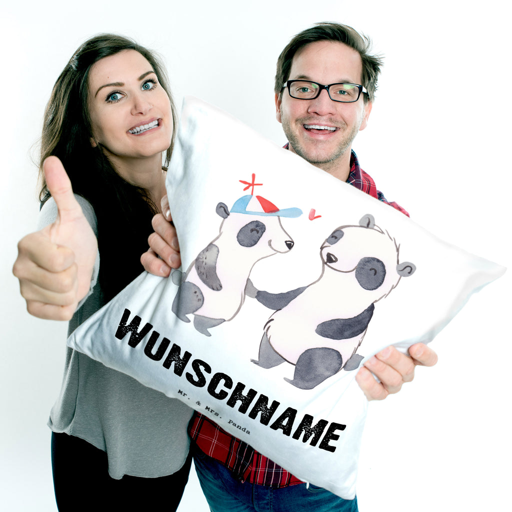 Personalisiertes Kissen Panda Bester Sohn der Welt Kissen, personalisiert, Name, Wunschname, bedrucken, Kopfkissen, für, Dankeschön, Geschenk, Schenken, Geburtstag, Geburtstagsgeschenk, Geschenkidee, Danke, Bedanken, Mitbringsel, Freude machen, Geschenktipp, Sohn, Sohnemann, Söhnchen, Bube, Bub, Nachwuchs, Nachkomme, Kind, Familie, Vater, Belohnung