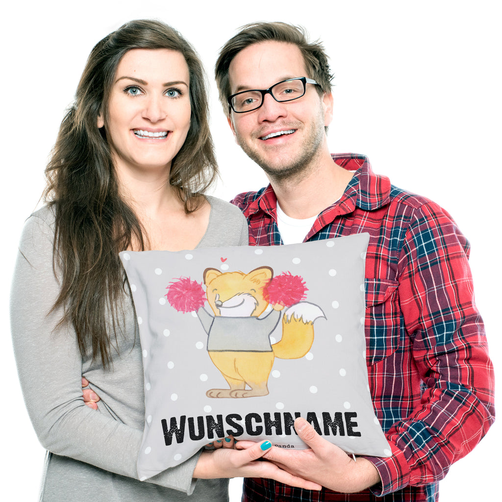Personalisiertes Kissen Fuchs Beste Schwester der Welt Kissen, personalisiert, Name, Wunschname, bedrucken, Kopfkissen, für, Dankeschön, Geschenk, Schenken, Geburtstag, Geburtstagsgeschenk, Geschenkidee, Danke, Bedanken, Mitbringsel, Freude machen, Geschenktipp, Schwester, Geschwister, Schwesterherz, Sister, Familie, Kleinigkeit, Beste, Tochter