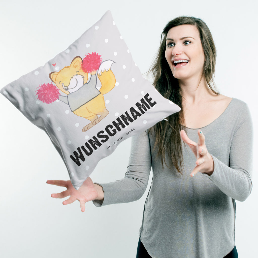 Personalisiertes Kissen Fuchs Beste Schwester der Welt Kissen, personalisiert, Name, Wunschname, bedrucken, Kopfkissen, für, Dankeschön, Geschenk, Schenken, Geburtstag, Geburtstagsgeschenk, Geschenkidee, Danke, Bedanken, Mitbringsel, Freude machen, Geschenktipp, Schwester, Geschwister, Schwesterherz, Sister, Familie, Kleinigkeit, Beste, Tochter