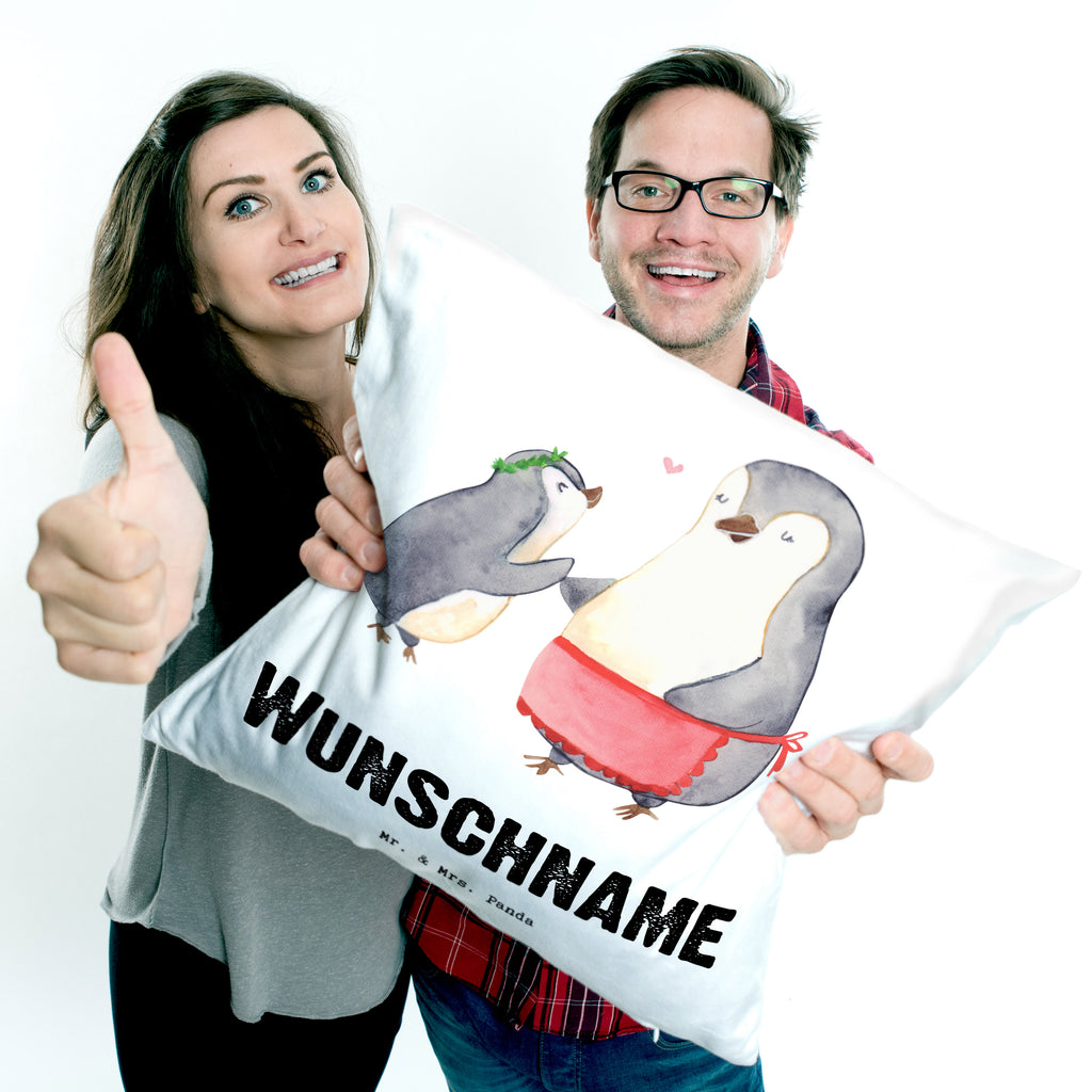 Personalisiertes Kissen Pinguin Beste Mutti der Welt Kissen, personalisiert, Name, Wunschname, bedrucken, Kopfkissen, für, Dankeschön, Geschenk, Schenken, Geburtstag, Geburtstagsgeschenk, Geschenkidee, Danke, Bedanken, Mitbringsel, Freude machen, Geschenktipp, Mama, Mami, Mutter, Muttertag, Mutti, Ma, Tochter, Sohn, Beste Mama, Beste, Supermama