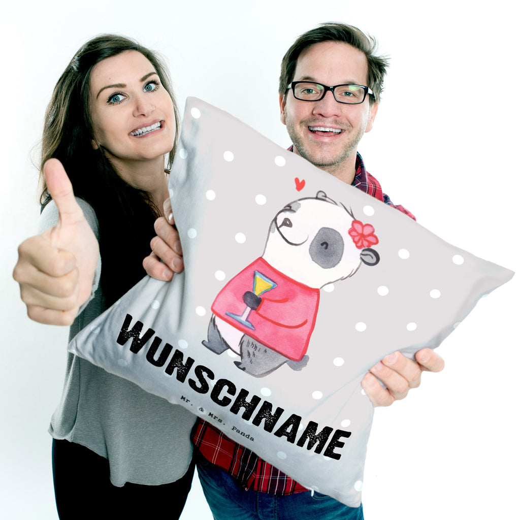 Personalisiertes Kissen Panda Beste Trauzeugin der Welt Kissen, personalisiert, Name, Wunschname, bedrucken, Kopfkissen, für, Dankeschön, Geschenk, Schenken, Geburtstag, Geburtstagsgeschenk, Geschenkidee, Danke, Bedanken, Mitbringsel, Freude machen, Geschenktipp, Trauzeugin, Trauhzeugin, Freundin, Hochzeit, Heirat, JGA, Trauung, Kirche, Standesamt, Braut