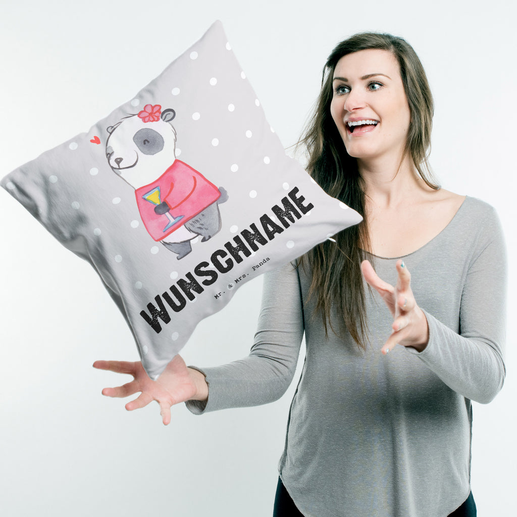 Personalisiertes Kissen Panda Beste Trauzeugin der Welt Kissen, personalisiert, Name, Wunschname, bedrucken, Kopfkissen, für, Dankeschön, Geschenk, Schenken, Geburtstag, Geburtstagsgeschenk, Geschenkidee, Danke, Bedanken, Mitbringsel, Freude machen, Geschenktipp, Trauzeugin, Trauhzeugin, Freundin, Hochzeit, Heirat, JGA, Trauung, Kirche, Standesamt, Braut